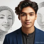 Home 5 언어 교육에서의 말하기 향상법 - **Prompt:** A young adult (male or female, diverse appearance with warm, friendly eyes), confidently...