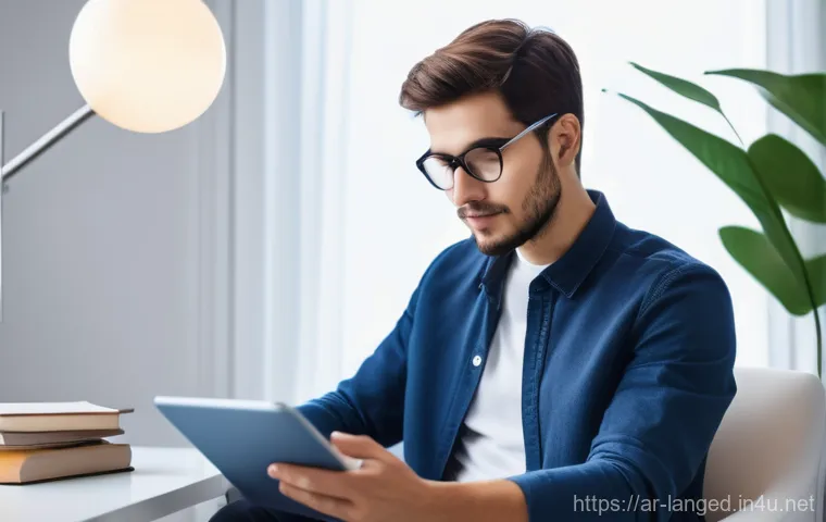 언어 교육에서의 말하기 향상법 - **Prompt:** A young adult (male or female, diverse appearance with warm, friendly eyes), confidently...