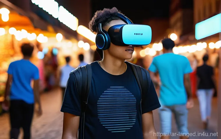 언어 교육에서의 디지털 교육 - **Prompt 1: Personalized Language Learning Journey**
    "A vibrant, eye-level shot of a diverse tee...